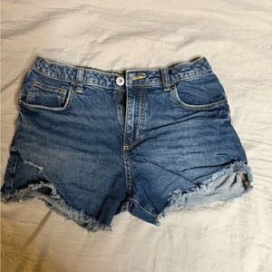 girls Art Class Blue Jean Shorts sz xl 14